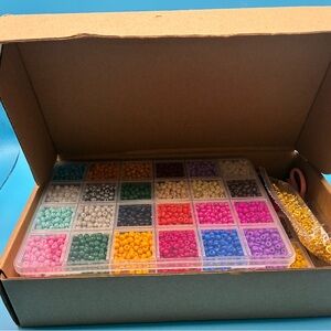Friendship Bracelet Kit 3 Boxes-8706 Pcs 48